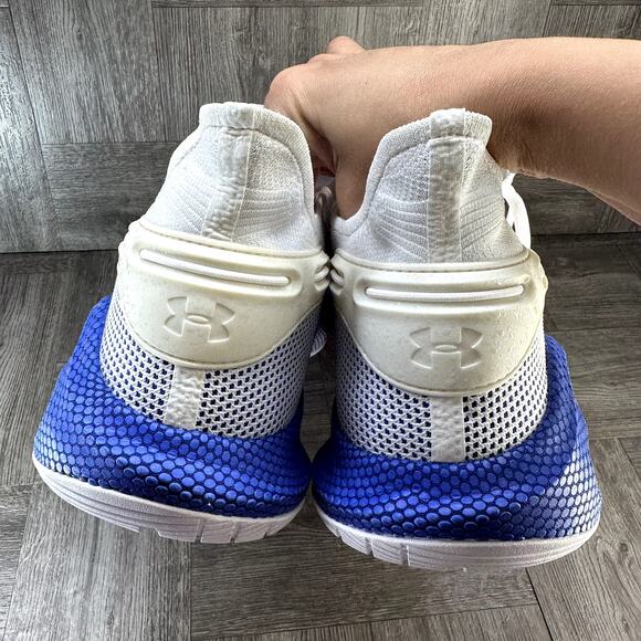 Under Armour Curry 6 Dub Nation White Royal Blue Mens Size 18 3020612-103 main image 8